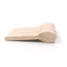 Rótulo personalizado aceitável de 50 peças por pacote de colher de madeira descartável